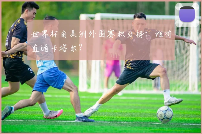 世界杯南美洲外围赛积分榜：谁将直通卡塔尔？